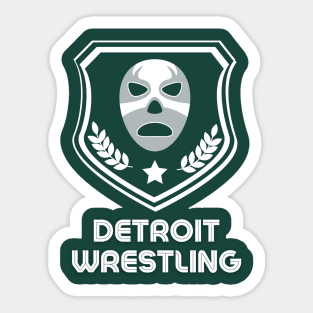 Detroit Wrestling "Leonidas Green" Sticker